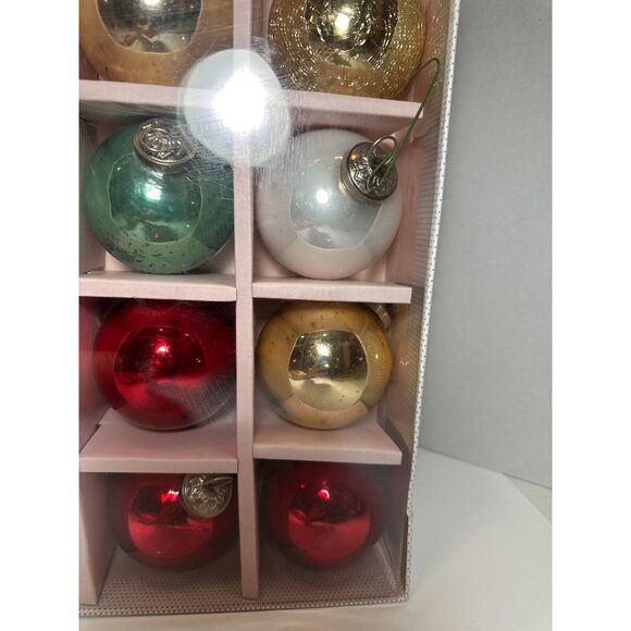 cupcakes & cashmere red green gold white ornaments 23 pc christmas holiday - Picture 5 of 6